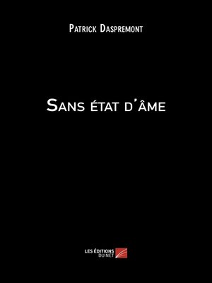 cover image of Sans état d'âme